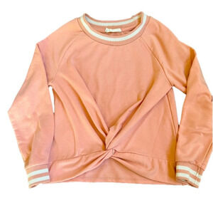𝅺GIRLS Twist Front Sweatshirt
